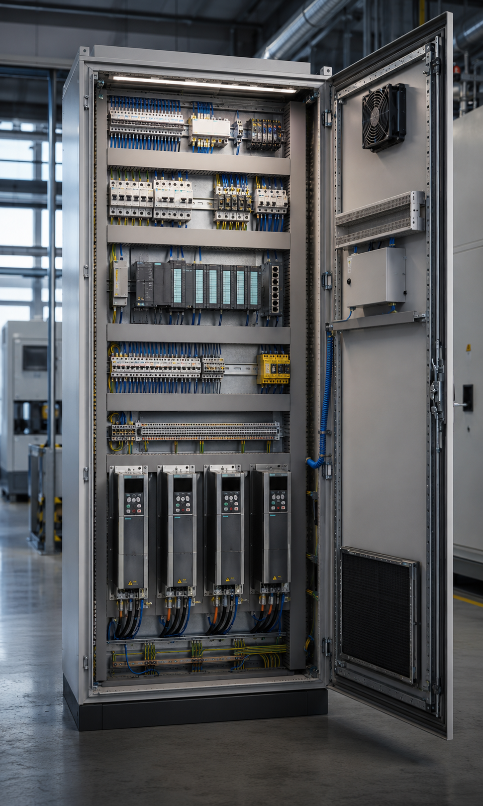 Industrial automation control panel
